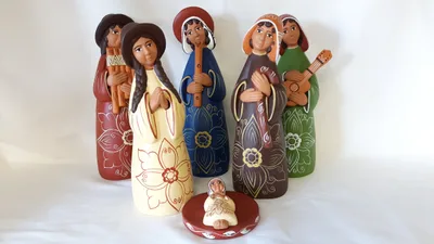 Crèche Musiciens