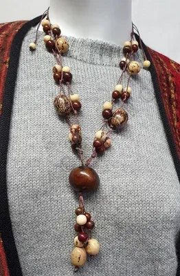 Collier Graines Couleurs Naturelles — Vorschaubild 2