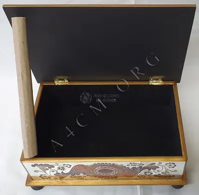 Coffre Miroir Sevilla Rouge, Verre peint Miroir — Vorschaubild 3