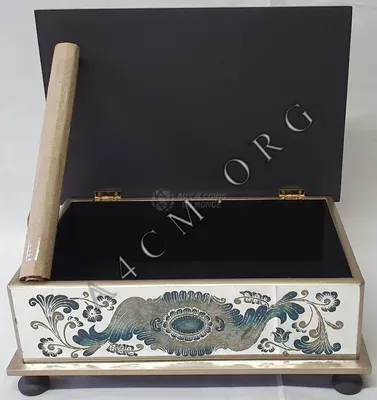 Coffre Miroir Sevilla Turquoise, Verre peint Miroir — Vorschaubild 3