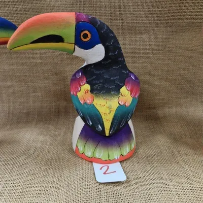 Toucan en Balsa 15 cm — Vorschaubild 3