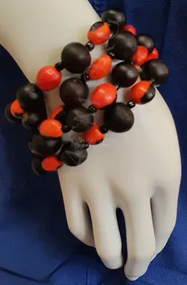 Grands Collier Huayruro Shipibo — Miniatura 4