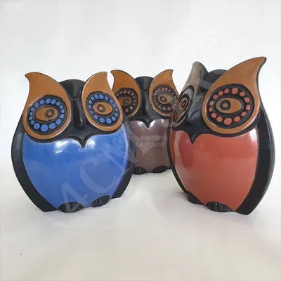 Grande Chouette Chulucanas — Miniature 1