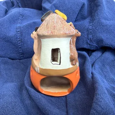 Arche de Noé Photophore Colorée en Céramique — Miniatura 13