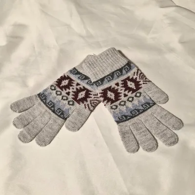Gants Sigrid Gris 50% Alpaga