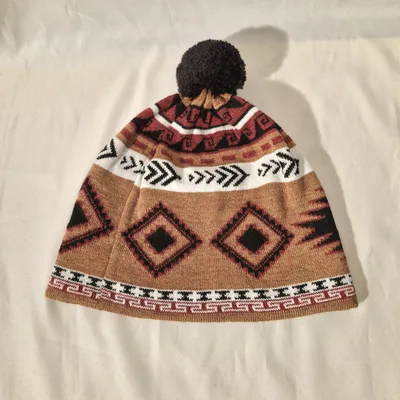Bonnet Etnico Moutarde 50% Alpaga