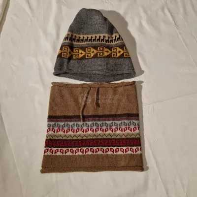 Bonnet-Tour de Cou Andino 50% Alpaga — Miniature 2