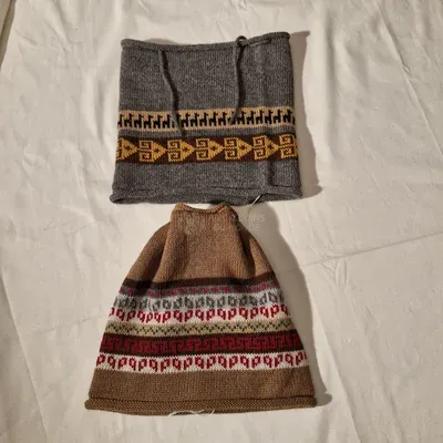 Bonnet-Tour de Cou Andino 50% Alpaga — Miniature 4