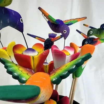 Colibri et Fleur en Balsa — Vorschaubild 2