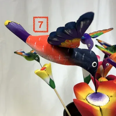 Colibri et Fleur en Balsa — Vorschaubild 11