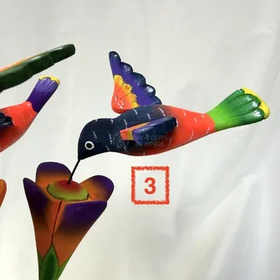 Colibri et Fleur en Balsa — Vorschaubild 7