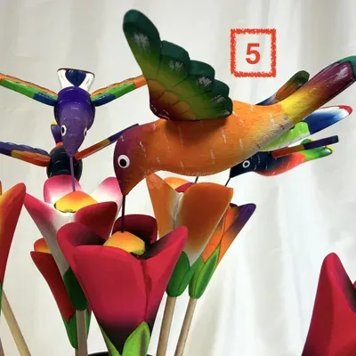 Colibri et Fleur en Balsa — Vorschaubild 9