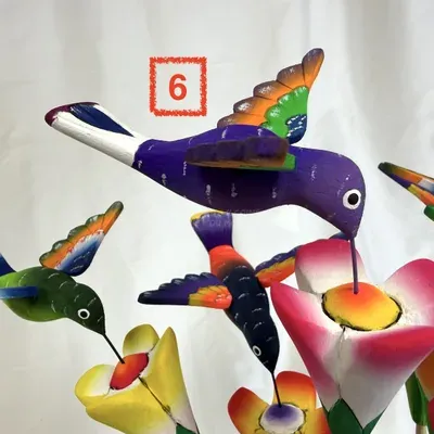 Colibri et Fleur en Balsa — Vorschaubild 10