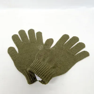 Gants Paula Unis en Alpaga — Anthracite — Miniature 4