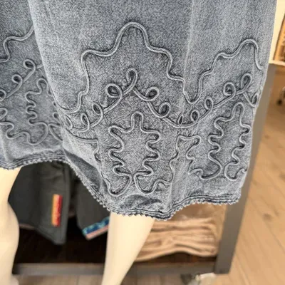 Robe Clea Bleu Jean sans manche coton — Vorschaubild 2