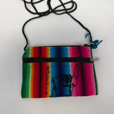 Porte-Monnaie 2 Poches de Bolivie — n°1