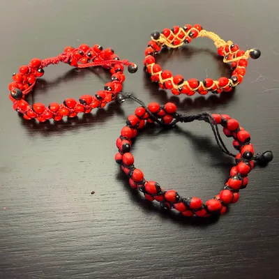 Bracelet Huayruro Ajustable — n°3