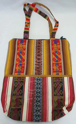Sac à Main Aguayo Multicolore — Jaune
