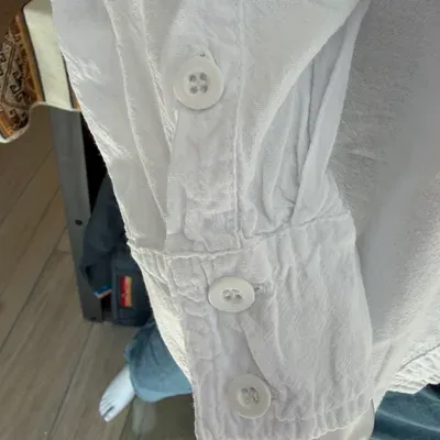 Chemise Manches Longues Verso Bordeaux coton — Thumbnail 3