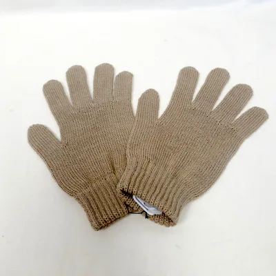 Gants Paula Unis en Alpaga — Beige