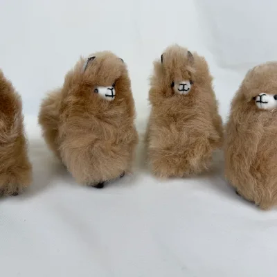 Décoration Alpaga Baby véritable miniature — n°2