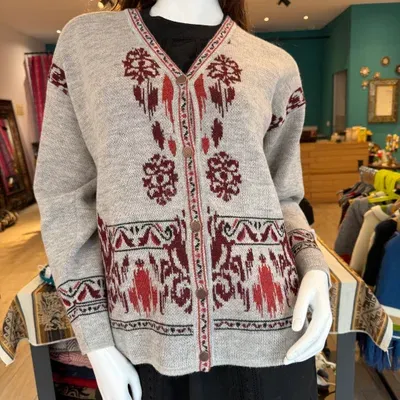 Gilet Alisa en Alpaga — Miniature 1