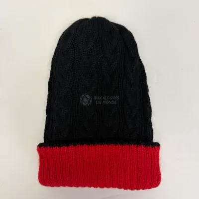 Bonnet Réversible 2 Couleurs en Alpaga — Miniatura 2