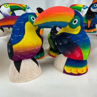 Toucans en Balsa 8 cm — n°4