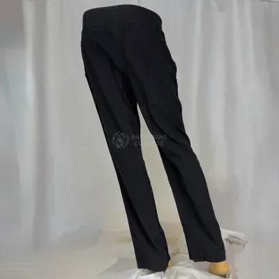 Pantalon Smoc en Coton Bleu Jean du Pérou — Noir — Vorschaubild 2