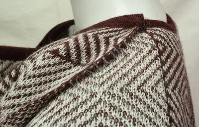 Ruana "Manteau" — Blanc — Vorschaubild 7